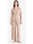 Wide Leg Beli Lastikli Geniş Paça Bürümcük Pantolon F0057AX25SP 6