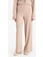 Wide Leg Beli Lastikli Geniş Paça Bürümcük Pantolon F0057AX25SP 9