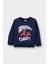 Erkek Bebek Bisiklet Yaka Baskılı 2'li Sweatshirt E9228A525AU 12