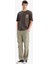 %100 Pamuk Wide Leg Beli Bağcıklı Lastikli Paraşüt Jogger Pantolon E8729AX25AU 10