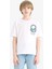 Erkek Çocuk Bisiklet Yaka Baskılı Kısa Kollu Tişört F0177A825SM 11