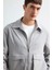 Relax Fit Polo Yaka Cepli İç Cep Detaylı Fermuarlı Astarlı Mevsimlik Mont F0417AX25AU 13