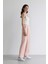 Afra x DeFacto Wide Leg Krep Kumaş Pantolon Cepli Yüksek Bel Uzun Boy Geniş Paça F0083AX25SM 15