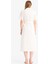 Gömlek Yaka Brode Kısa Kollu Midi Elbise F0430AX25SM 12