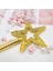 Altın Renk Yıldız Peri Asası Peri Değneği 34 cm 1 Adet 3