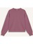 Fit Oversize Geniş Kalıp Bisiklet Yaka Modal Ultra Soft Sweatshirt 16