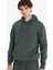 Regular Fit Kapüşonlu İçi Yumuşak Tüylü Kanguru Cepli Basic Düz Sweatshirt X8283AZ25AU 8