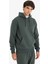 Regular Fit Kapüşonlu İçi Yumuşak Tüylü Kanguru Cepli Basic Düz Sweatshirt X8283AZ25AU 10