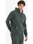 Regular Fit Kapüşonlu İçi Yumuşak Tüylü Kanguru Cepli Basic Düz Sweatshirt X8283AZ25AU 11