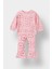Kız Bebek 2'li Takım Çiçekli Sweatshirt İspanyol Paça Tayt F0514A525AU 8