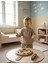 Montessori Tarzı Ahşap Pizza Seti Oyuncağı - Doğal Malzeme, 8 Parça 1