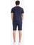 Regular Fit Pijama Takımı Baskılı Kısa Kollu Üst Şort E7150AX25SM 11