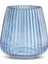 Boris Cam Vazo Mavi 17X17X18,5 cm 1