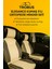 Mercedes Glc X253 2015-2019 -Suv Trobus Elegance Ortopedik Araç Koltuk Minderi 5'li Set, Hava Yastığı Uyumlu Bej Koyu Bej 1