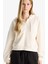 Coool Cropped Fit Kapüşonlu Kalın Fermuarlı Sweatshirt Z7069AZ25WN 10
