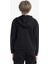 Erkek Çocuk Basic Düz Kapüşonlu Okul Fermuarlı Sweatshirt E9575A825AU 16