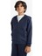 Erkek Çocuk Basic Düz Kapüşonlu Fermuarlı Sweatshirt E9575A825AU 12