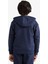 Erkek Çocuk Basic Düz Kapüşonlu Fermuarlı Sweatshirt E9575A825AU 14