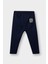 Erkek Bebek 2'li Takım Etiket Baskılı Sweatshirt Eşofman Altı F1589A525AU 7
