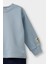 Erkek Bebek 2'li Takım Etiket Baskılı Sweatshirt Eşofman Altı F1589A525AU 8