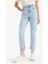 Mary Vintage Straight Fit Yüksek Bel Bilek Boy Jean Yıkamalı Pantolon 11