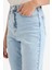 Mary Vintage Straight Fit Yüksek Bel Bilek Boy Jean Yıkamalı Pantolon 12
