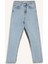 Mary Vintage Straight Fit Yüksek Bel Bilek Boy Jean Yıkamalı Pantolon 14