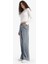 Straight Wide Yüksek Bel Uzun Jean Yıkamalı Pantolon E9126AX25AU 12