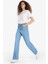 90's Wide Leg Yüksek Bel Uzun Jean Yıkamalı Pantolon E9106AX25AU 9