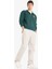 %100 Pamuk Wide Leg Beli Bağcıklı Lastikli Paraşüt Jogger Pantolon E8729AX25AU 9