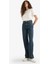 90's Wide Leg Yüksek Bel Düz Paça Uzun Jean Pantolon E9122AX25AU 15