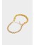 Kadın Renkli İpli Gold Bileklik F1120AXNS 9