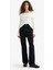Straight Fit Yüksek Bel Uzun Jean Pantolon 11