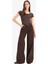 Yuvarlak Yaka Fitilli Kaşkorse Kısa Kollu Çıtçıtlı Body F1755AX25SM 12