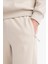 Slim Fit Dar Kesim Fermuar Cepli Pike Eşofman Altı D5258AX25AU 11