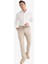 Tailored Fit Düz Paça Her Yöne Esneyen Yumuşak Tuşe Cepli Pantolon C7508AX25AU 8