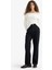 Straight Fit Yüksek Bel Uzun Jean Pantolon E9129AX25AU 8