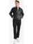 Slim Fit Dar Kesim Polo Yaka İç Cepli Fermuarlı Suni Deri Mont Ceket F0503AX25AU 11