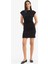 Bodycon Vücudu Saran Bisiklet Yaka Basic Düz Ribana Kolsuz Mini Yazlık Elbise C4513AX25SM 10