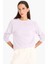 Relax Fit Bisiklet Yaka Basic Düz Triko Kazak I6913AZ25WN 10