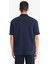 Regular Fit Dik Yaka Yarım Fermuarlı Modal Karışımlı Ağır Kumaş Kısa Kollu Tişört B6502AX25AU 12