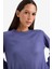 Relax Fit Bisiklet Yaka Triko Kazak C0058AX25WN 9