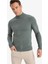 Slim Fit Dar Kesim Balıkçı Yaka Basic Düz Triko Kazak R1127AZ25WN 8