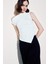 Slim Fit Dar Kesim Tek Omuzlu Ribana Bluz F2453AX25SM 10