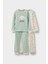 Kız Bebek 4'lü Pijama Takımı Baskılı Uzun Kollu Üst Uzun Alt F0633A525AU 9