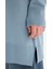 Regular Fit Bisiklet Yaka Yırtmaçlı Basic Düz Triko Kazak Tunik H3431AZ25WN 11