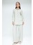 Relax Fit Uzun Kollu Tesettür Gömlek Tunik F1357AX25SM 10