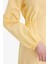 Relax Fit Bisiklet Yaka Keten Karışımlı Uzun Kollu Maxi Elbise F1342AX25SM 15