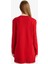 Regular Fit Bisiklet Yaka Yırtmaçlı Basic Düz Triko Kazak Tunik H3431AZ25WN 14