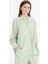 Relax Fit Bağlamalı Modal Uzun Kollu Tesettür Gömlek Tunik F1358AX25SM 10